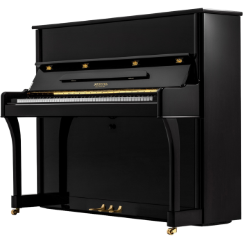 PLEYEL TRIBUTE123-BLK piano droit tribute hauteur 123cm noir brillant