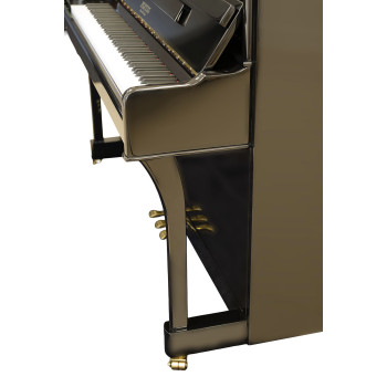 PLEYEL TRIBUTE123-BLK piano droit tribute hauteur 123cm noir brillant