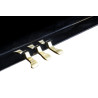 PLEYEL TRIBUTE123-BLK piano droit tribute hauteur 123cm noir brillant