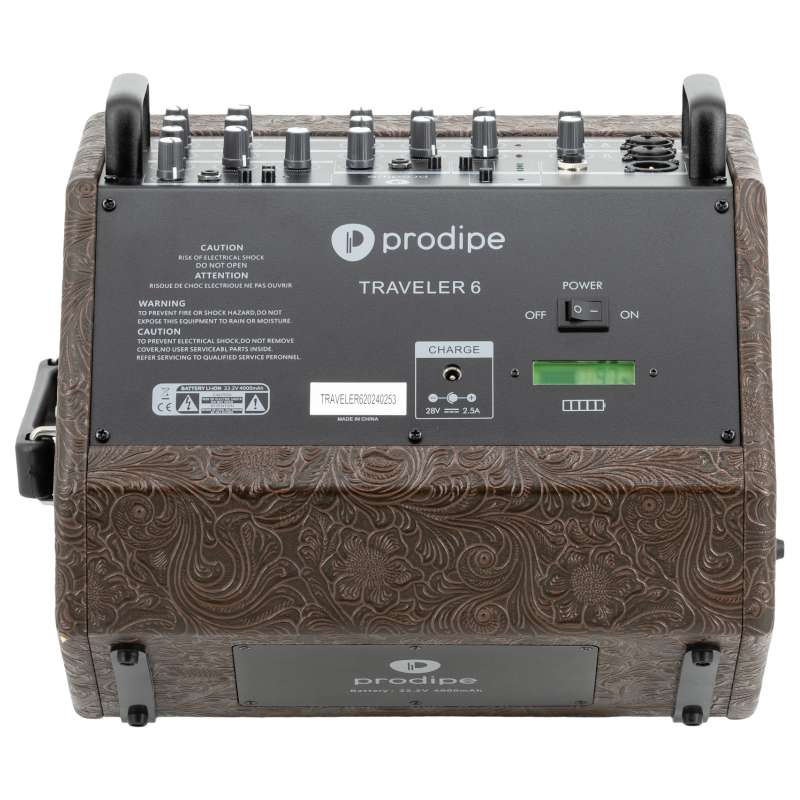 PRODIPE TRAVELER 6 COMBO AUTONOME guitares et instruments acoustiques