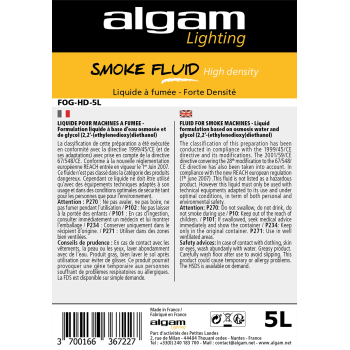 ALGAM LIGHTING FOG-HD-5L liquide fumée forte densité 5l