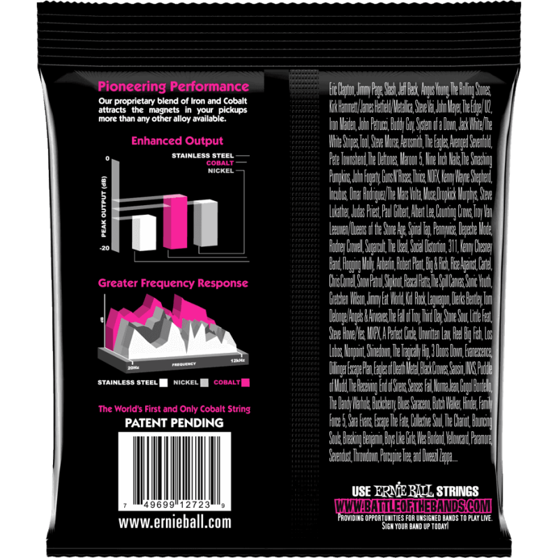 ERNIE BALL 2723 slinky cobalt 9-42