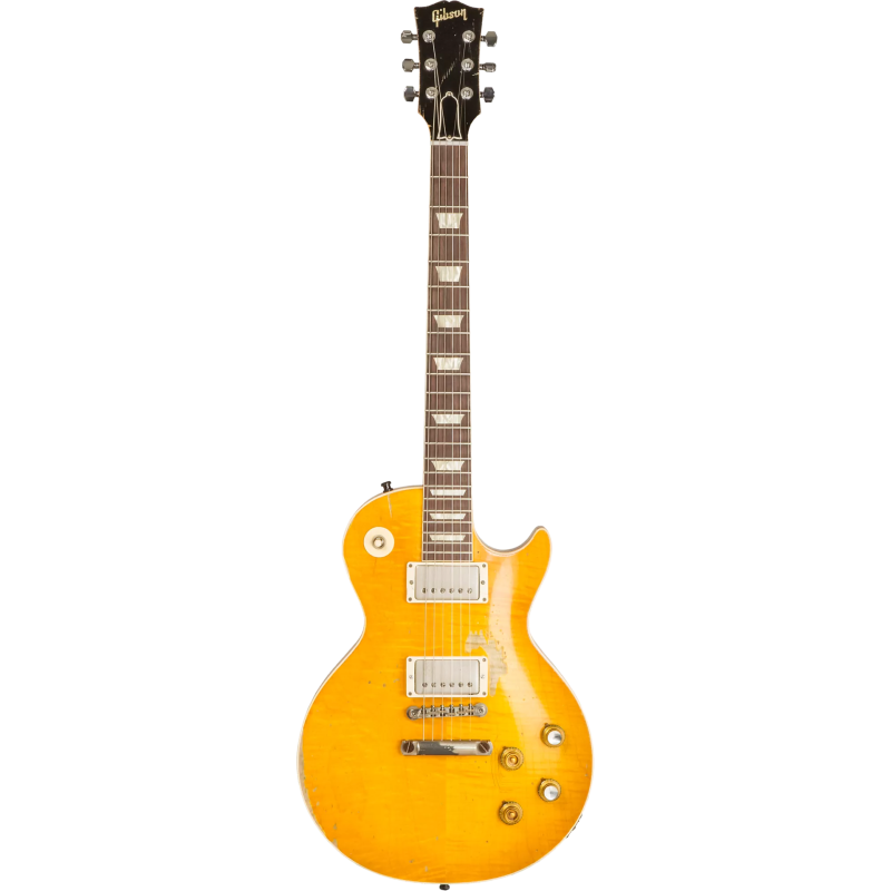 GIBSON Kirk Hammett “Greeny” 1959 Les Paul Standard Murphy Lab Aged Greeny Burst