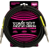 ERNIE BALL 6399 cables instrument classic jack/jack 4,5m noir