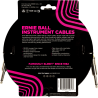 ERNIE BALL 6399 cables instrument classic jack/jack 4,5m noir