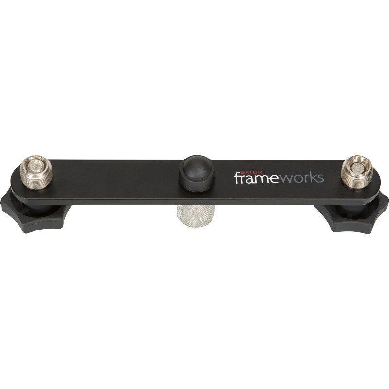 GATOR FRAMEWORKS GFWMIC1TO2 barre de montage de microphone stéréo 1-to-2