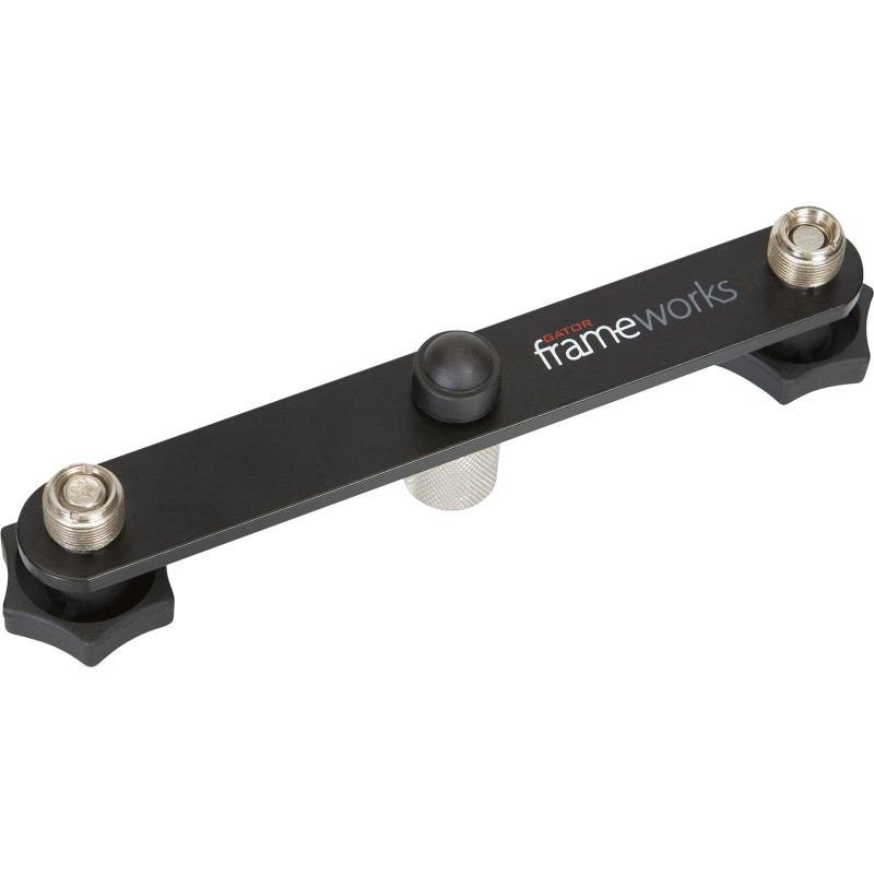 GATOR FRAMEWORKS GFWMIC1TO2 barre de montage de microphone stéréo 1-to-2