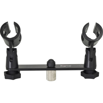 GATOR FRAMEWORKS GFWMIC1TO2 barre de montage de microphone stéréo 1-to-2