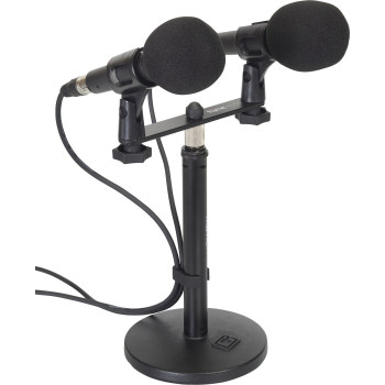 GATOR FRAMEWORKS GFWMIC1TO2 barre de montage de microphone stéréo 1-to-2