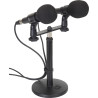 GATOR FRAMEWORKS GFWMIC1TO2 barre de montage de microphone stéréo 1-to-2