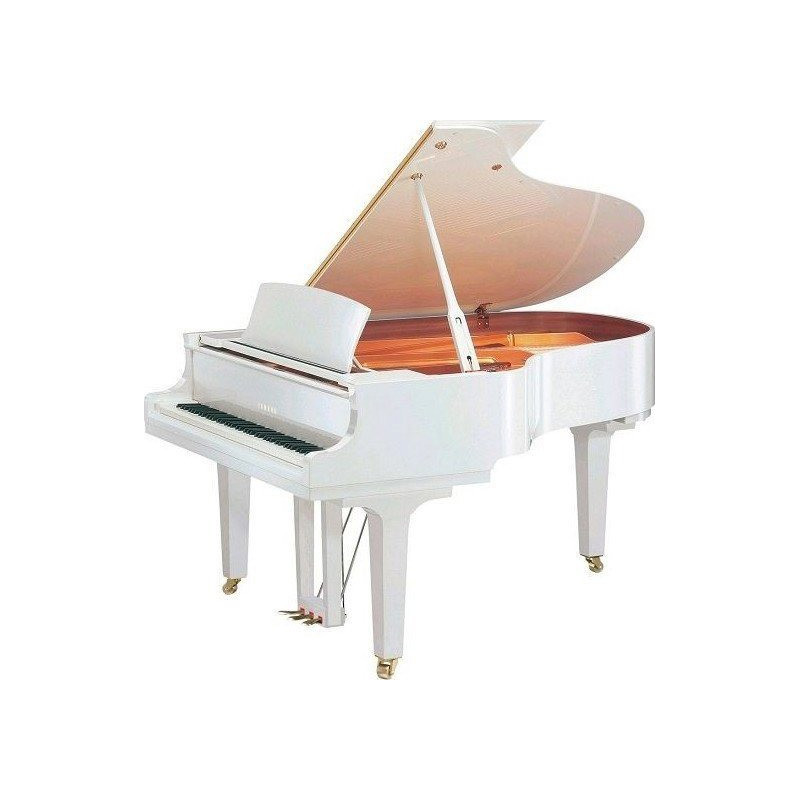 YAMAHA C6X PWH piano a queue s.conservatory 2,12m/blanc brillant