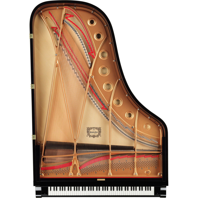 YAMAHA S7X PE piano a queue premium serie concert 2,27m /noir brillant