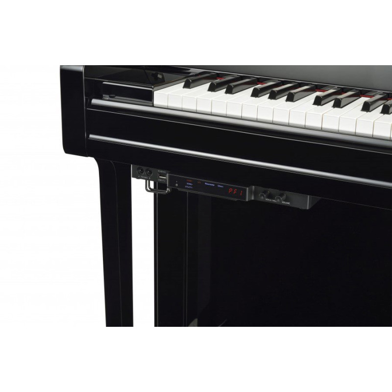 YAMAHA SE 122 SH3 PE piano droit silent sh3 serie se 1,22m noir brillant