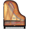 YAMAHA S3X PE piano a queue premium serie concert 1,86m/noir brillant