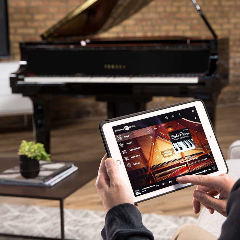 YAMAHA C7X Disklavier Enspire PRO Noir Laqué 2,27m