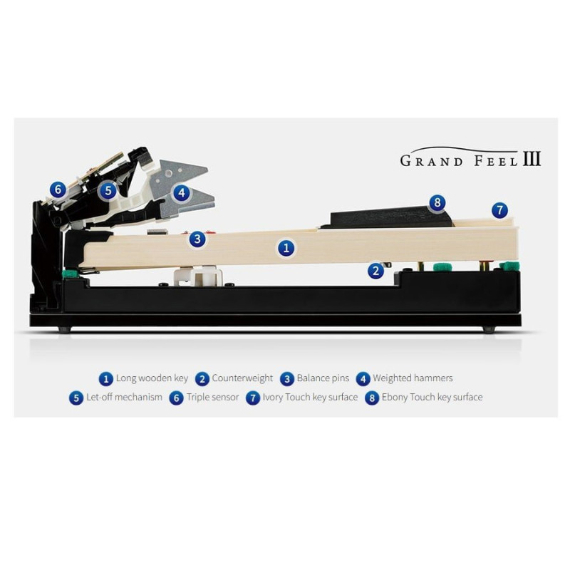 KAWAI CA901B Noir mat
