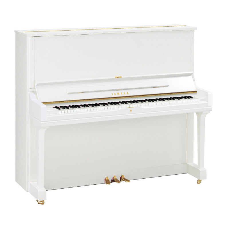 YAMAHA YUS3 PWH piano droit serie yus 1,31m/blanc