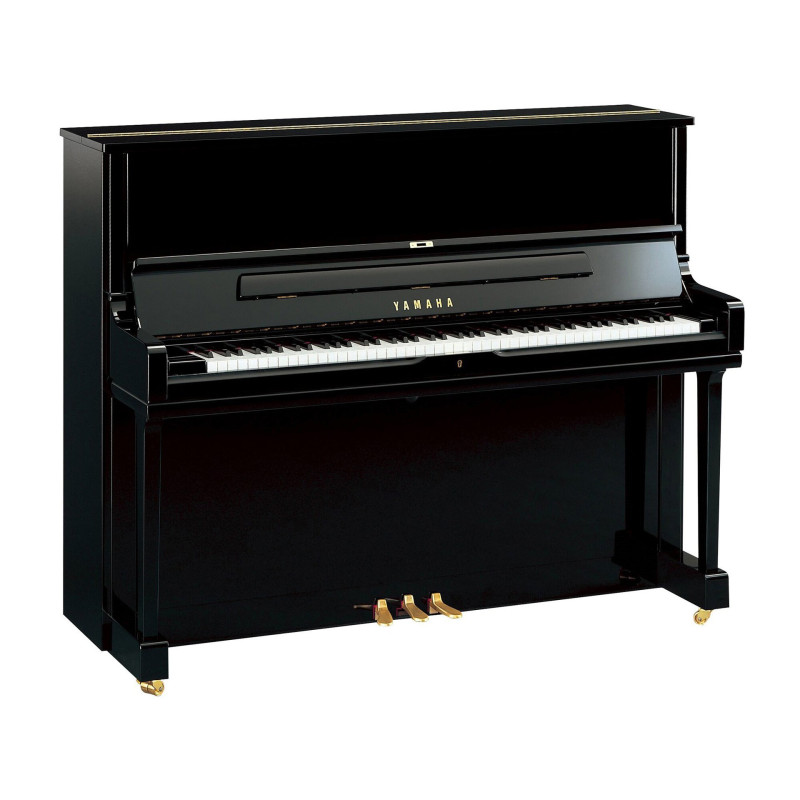 YAMAHA YUS1 PE piano droit serie yus 1,21m/noir brillant