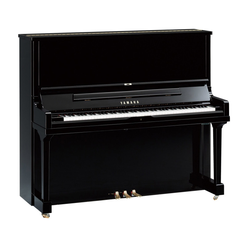 YAMAHA SE122 PE piano droit serie se 1,22m/noir brillant