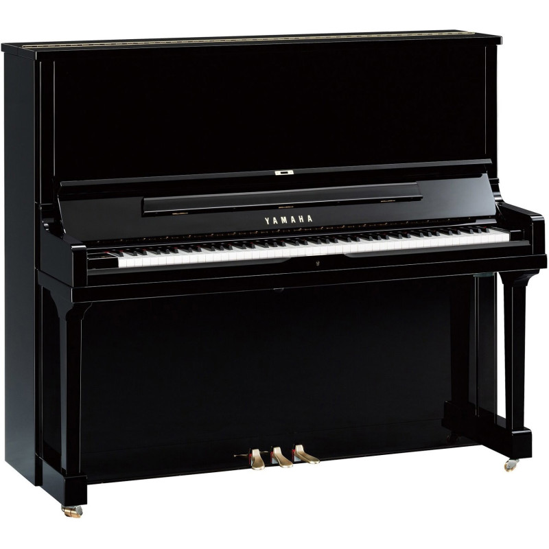 YAMAHA SE132 PE piano droit serie se 1,32m/noir brillant