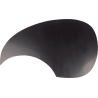 YELLOW PARTS EZ1111B pickguard folk forme goutte d'eau noir