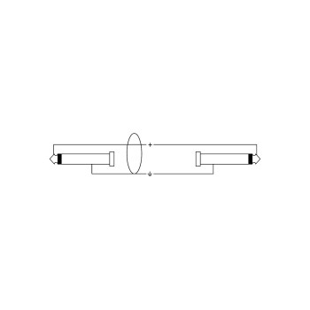 CORDIAL EU6PP câble audio double jacks mono 6 m