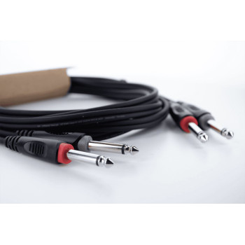 CORDIAL EU6PP câble audio double jacks mono 6 m