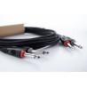 CORDIAL EU6PP câble audio double jacks mono 6 m