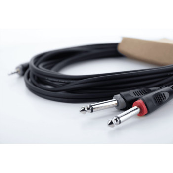 CORDIAL EY1.5WPP câble y bretelle mini-jack stéréo / 2 jacks mono 1,5 m