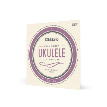 D'ADDARIO EJ87C D'Addario Cordes en titane pour ukulele D'Addario EJ87C, Concert