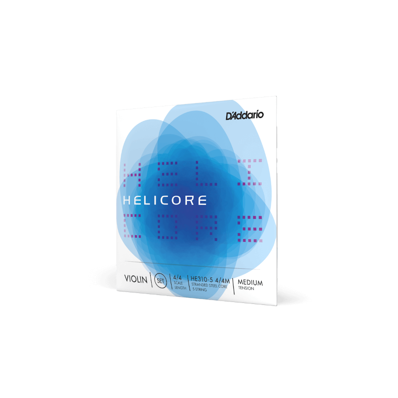 D'ADDARIO Helicore Violin Single G String 4/4 Scale Medium Tension