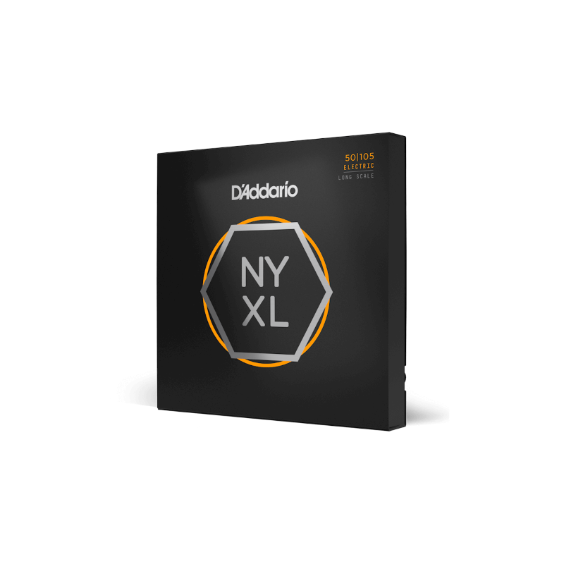 D'ADDARIO NYXL50105 Cordes pour basse D'Addario NYXL50105 filet nickel,, Medium, 50-105, diapason long
