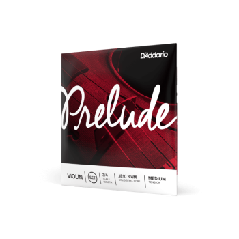 D'ADDARIO Prelude Violin String Set 3/4 Scale Medium Tension