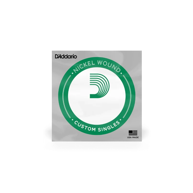 D'ADDARIO XLB070 D'Addario Corde seule avec filet en nickel pour basse D'Addario XLB070, corde longue, .070