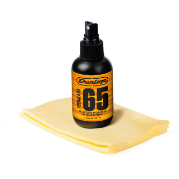 DUNLOP 654EMULC formula 65 polish and cleaner w/ cloth