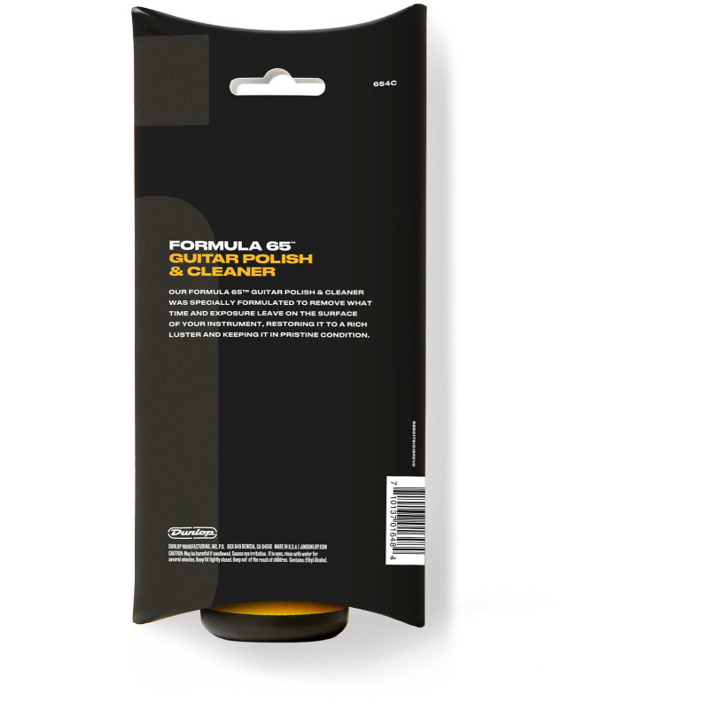 DUNLOP 654EMULC formula 65 polish and cleaner w/ cloth