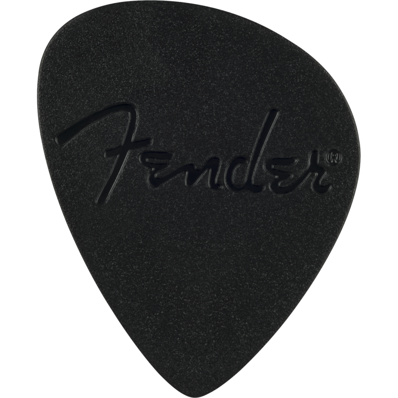 FENDER Offset Polycarbonate Picks Black 6