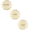 FENDER Stratocaster Soft Touch Knobs Aged White