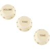 FENDER Stratocaster Soft Touch Knobs Aged White