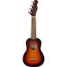 FENDER Venice Soprano Uke touche Noyer 2-Color Sunburst