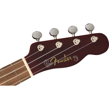 FENDER Venice Soprano Uke touche Noyer 2-Color Sunburst