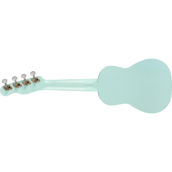 FENDER Venice Soprano Uke touche Noyer Daphne Blue