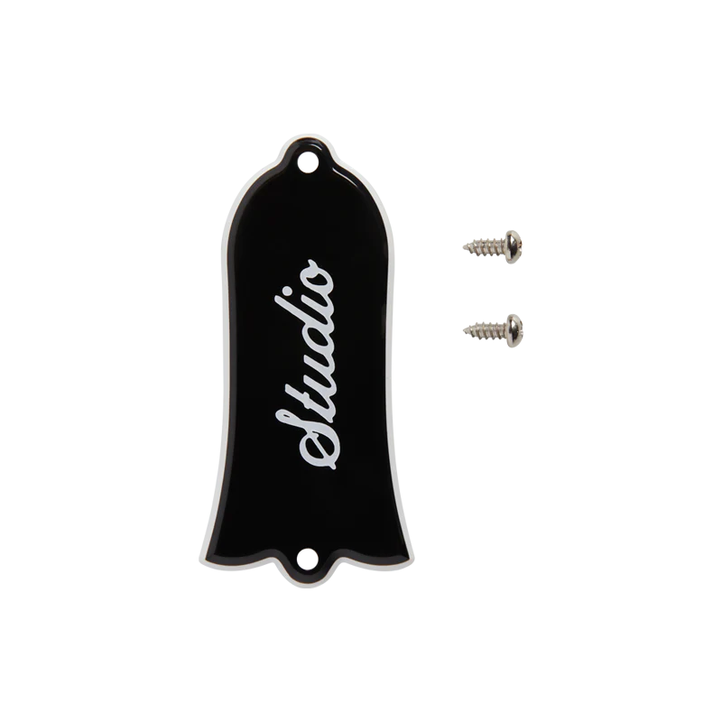 GIBSON Truss Rod Cover "Studio" Black Replacement Part