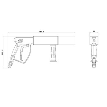 J.COLLYNS CO2 SHOT Pistolet A CO2