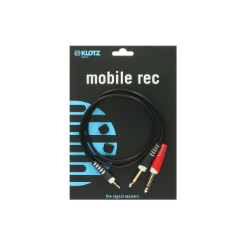 KLOTZ AY5-0600 Câble Y mini jack 2 jack