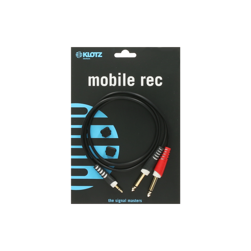 KLOTZ AY5-0600 Câble Y mini jack 2 jack