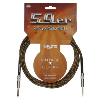KLOTZ VIN-0600 black / yellow 6.0 m