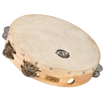 LATIN PERCUSSION Tambourins CP  Bois 10'', double rangée CP380