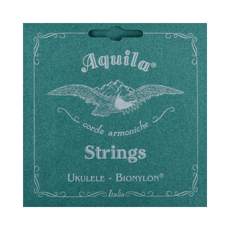 AQUILA 16U bionylon/nylgut ukulélé ténor corde à l'unité sol grave 4ème filé -g