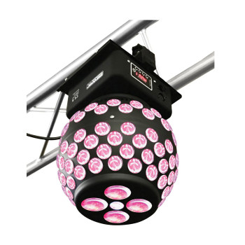 POWER LIGHTING MAGIC BALL Sphère DMX 4 LEDs de 3W 4-en-1